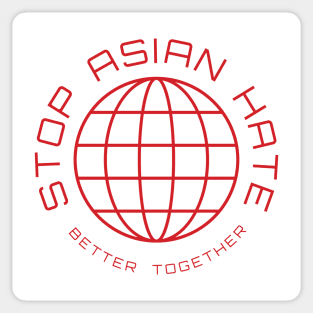 stop asian hate Sticker